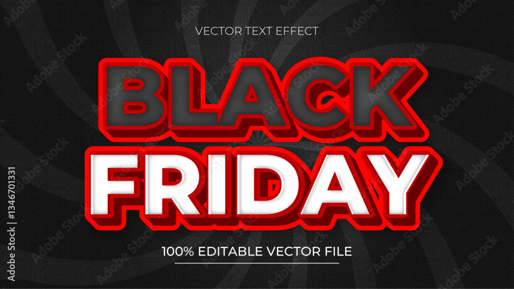 Black Friday Sale design with 3d text effect black background Black Friday Sale design with 3d text effect black background