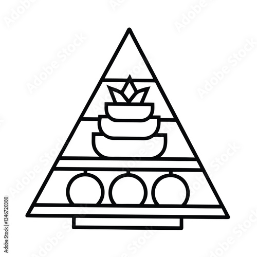 Tumpeng Javanese conical rice offering, traditional, cultural, Indonesian, food, ceremony, celebrate