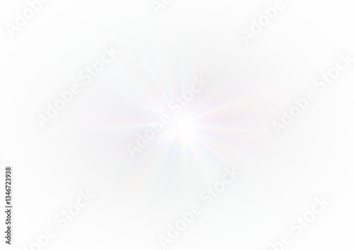 PNG Light crystal glass effect with sparkle bokeh glitter and rainbow light. PNG Neon transparent diamond with bright background flash png. Reflex prism vector lens refraction abstract beam png
