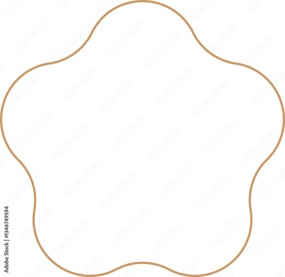 Minimalist aesthetic linear frame Minimalist aesthetic linear frame