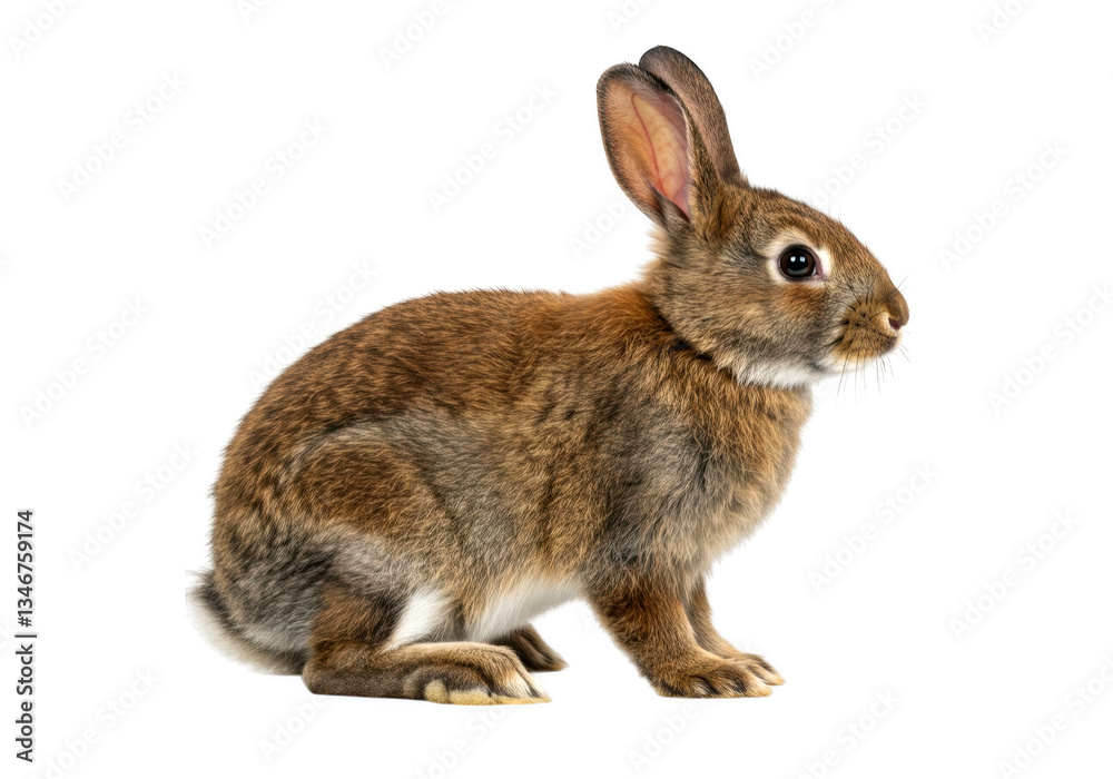 Rabbit on a transparent background Rabbit on a transparent background