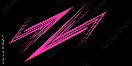 Car livery design with modern patterns and exclusive colors. vector design for vehicle wrap, racing car, rally, and adventure ready to print.