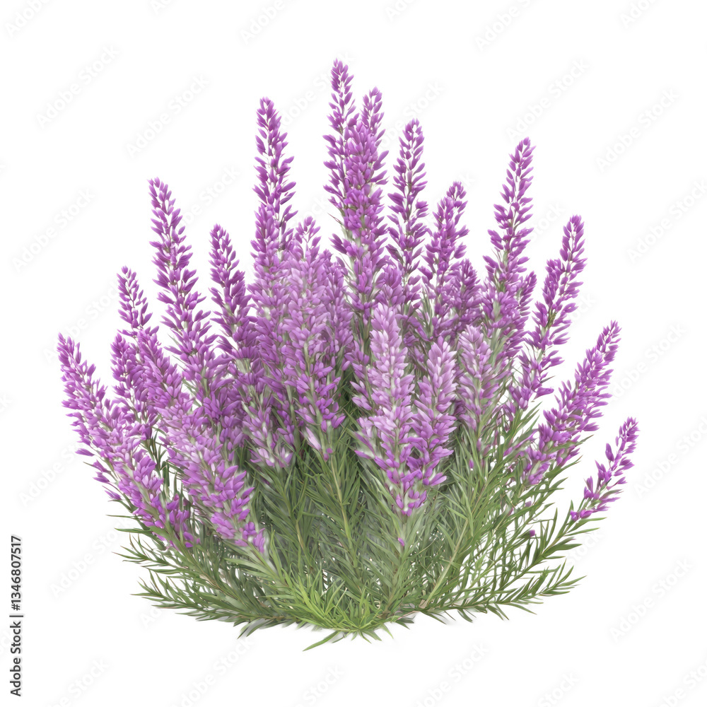 Naklejka premium 3D icon of Obelia (Obelia longissima) isolated on transparency background