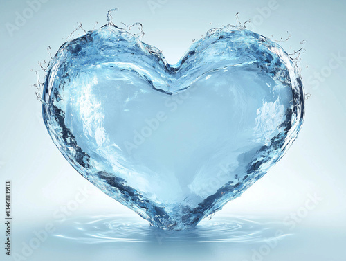 Creative heart illustrations for a lovely Valentine’s or Women’s Day greeting.