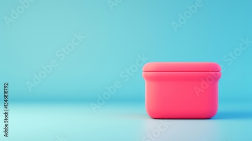 green plastic container