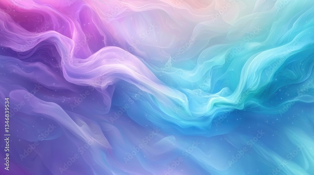 Obraz premium Vibrant Abstract Background with Colorful Fluid Patterns in a Mesmerizing Display for Creative Projects