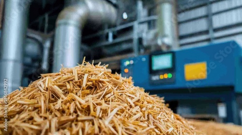 Sugarcane Fuel Concept, Biomass Generator in Operation with Sugarcane Residue for Renewable Energy Production