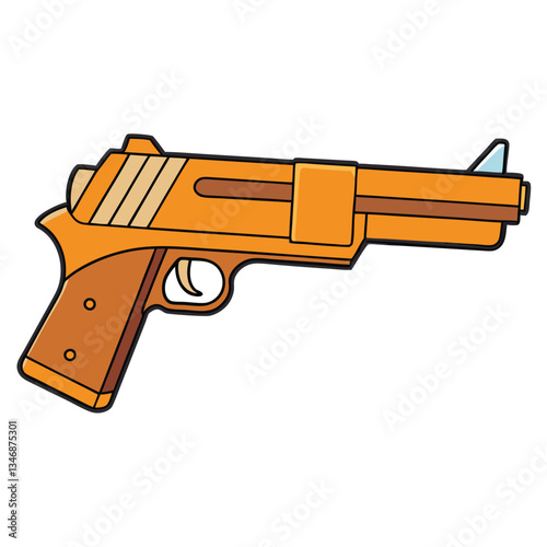 Rossi Circuit Judge gun , police weapon vector design, military vector design illustration.