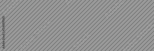Slash line. Border with diagonal lines. Angle of tilt stripes. pattern of footer. Diagonal parallel lines divider strip. Tilt strip geometric abstract border. Slash divider. Vector illustration