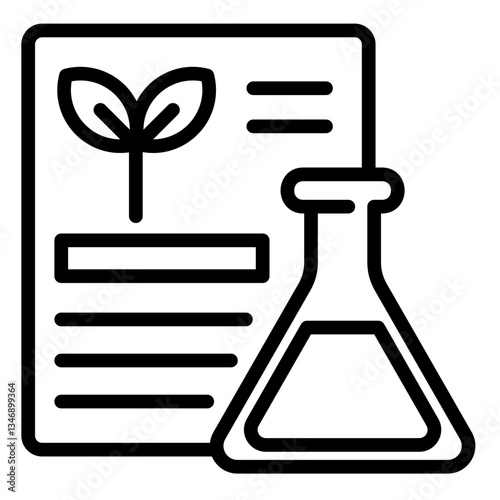 Environmental Testing  Icon Element For Design	