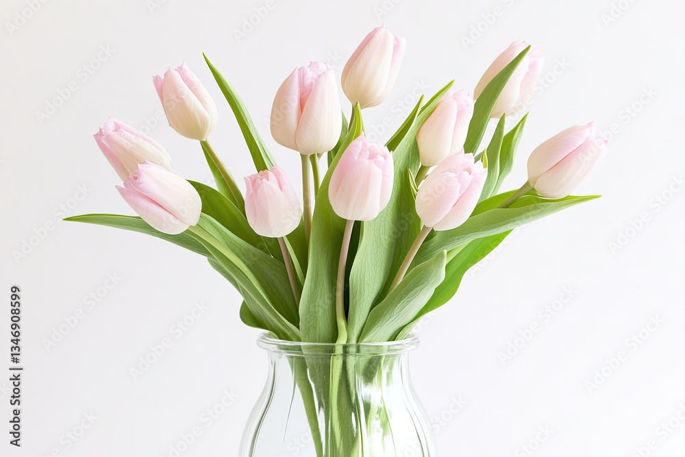 simple elegant vase filled with fresh pink tulips highlighting grace and love associated with mother day placed centrally simple elegant vase filled with fresh pink tulips highlighting grace and love associated with mother day placed centrally