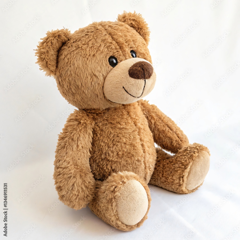 Obraz premium a teddy bear on white background