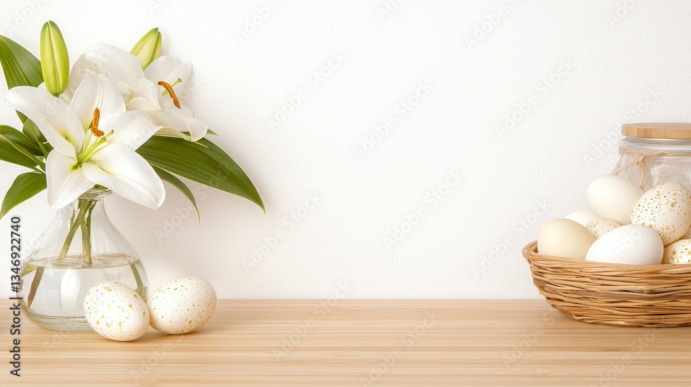 Easter's Day Easter Still Life with Lilies Easter's Day Easter Still Life with Lilies