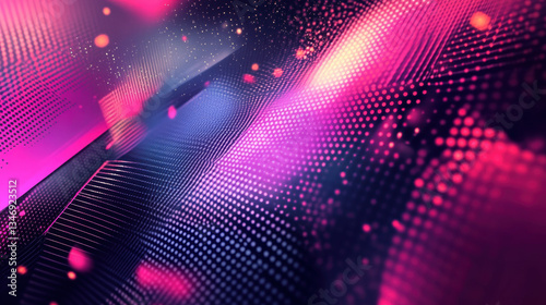 Abstract Pink and Purple Digital Background