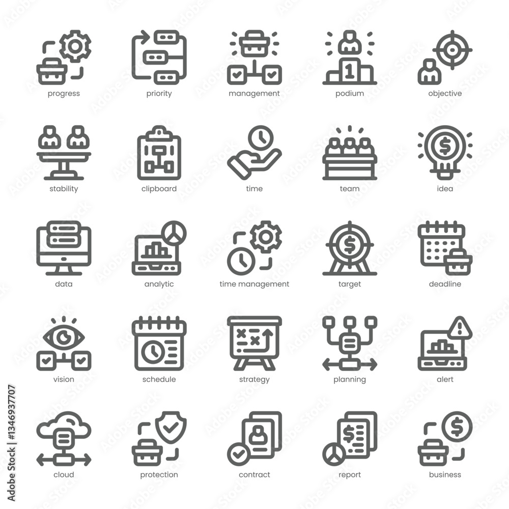 Strategy Planning Icon pack for your website, mobile, presentation, and logo design. Strategy Planning Icon outline design. Vector graphics illustration and editable stroke. Strategy Planning Icon pack for your website, mobile, presentation, and logo design. Strategy Planning Icon outline design. Vector graphics illustration and editable stroke.