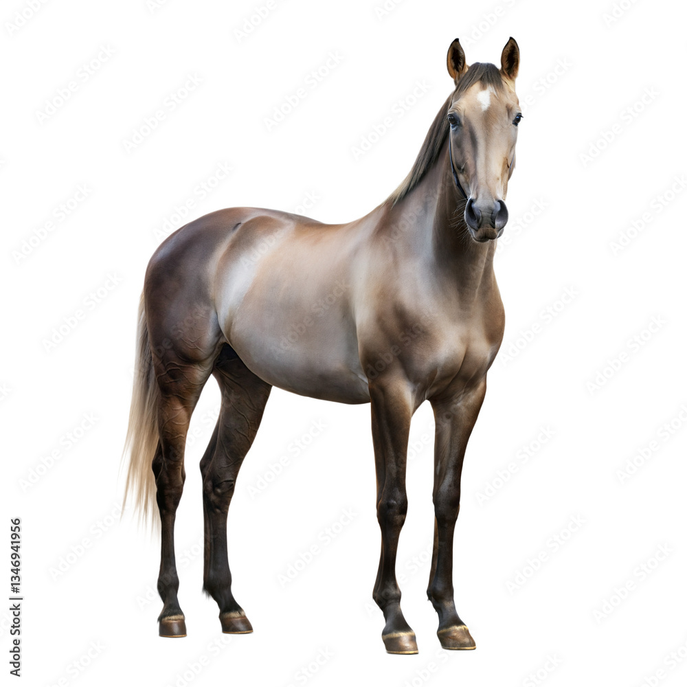 Obraz premium Equus Giganteus AI Generated Image