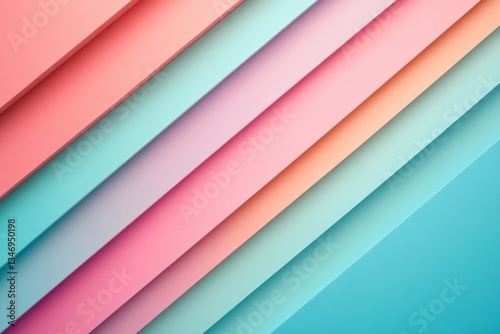 Abstract gradient background with soft mint and peach, gradient teal and violet, featuring a minimalist style, ideal for modern and elegant designs.