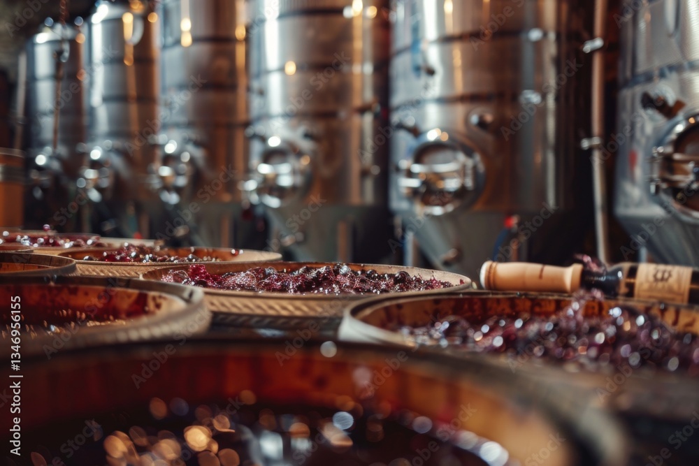 Wine making factory Wine making factory