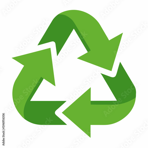 green recycle symbol