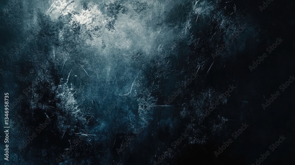 Abstract dark texture with blue and gray hues, evoking a moody atmosphere, suitable for backgrounds or digital art Abstract dark texture with blue and gray hues, evoking a moody atmosphere, suitable for backgrounds or digital art