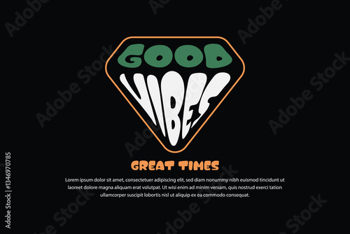 Retro style t shirt design, modern streetwear design