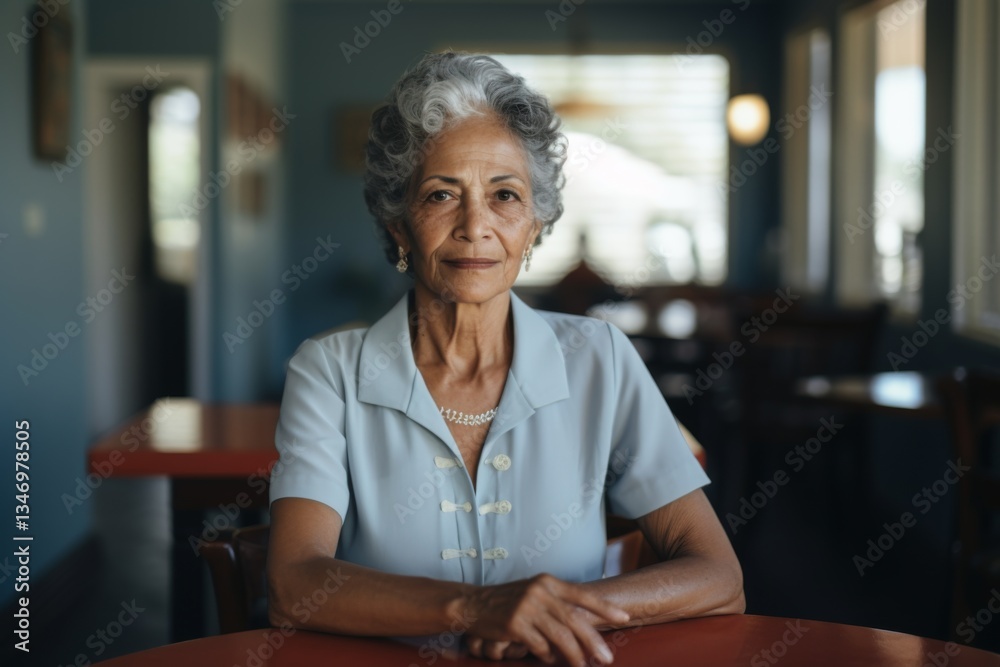 Portrait of a Hispanic elderly woman in nursing home Portrait of a Hispanic elderly woman in nursing home