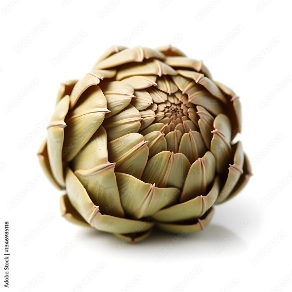 Fototapeta premium artichoke isolated on white background