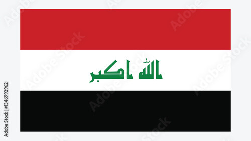 IRAQ Flag with Original color