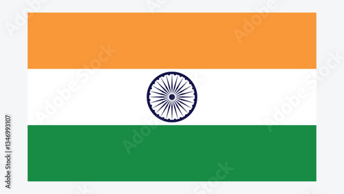 INDIA Flag with Original color