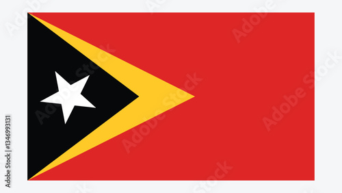 EAST TIMOR Flag with Original color