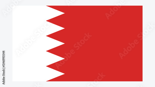 BAHRAIN Flag with Original color