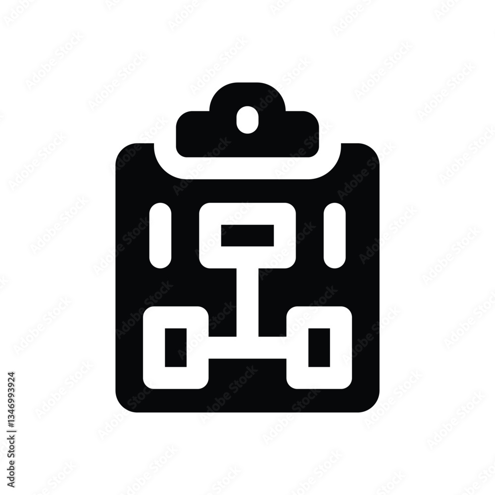 clipboard glyph icon. Strong and solid vector icon for websites, mobile interfaces, presentations, and visual branding. High quality and easy to edit. clipboard glyph icon. Strong and solid vector icon for websites, mobile interfaces, presentations, and visual branding. High quality and easy to edit.