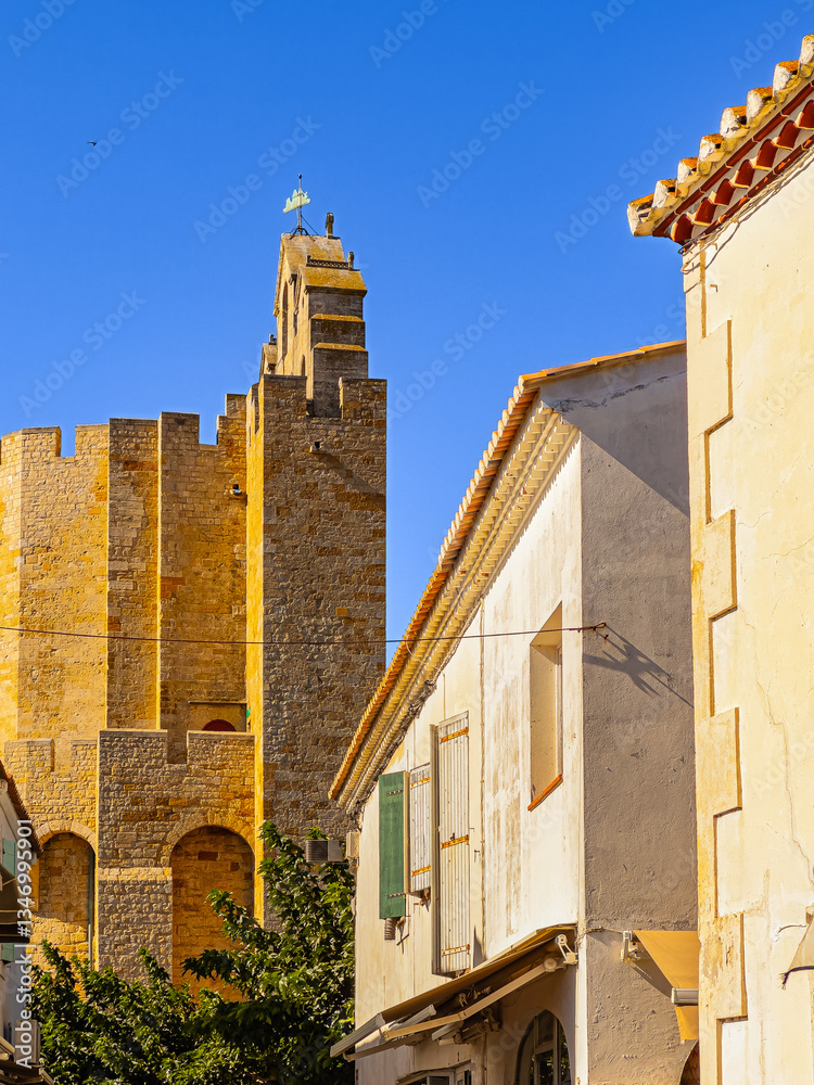 Saintes-Maries-de-la-Mer’s Old Village Street View