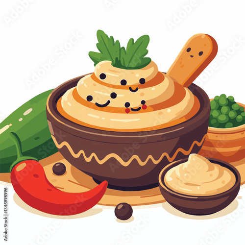 food, eggplant, cuisine, arabic, traditional, appetizer, vegetarian, dip, hummus, babaganoush, turkish, lebanese, vegetable, mediterranean, ganoush, parsley, healthy, snack, arabian, greek, baba, back