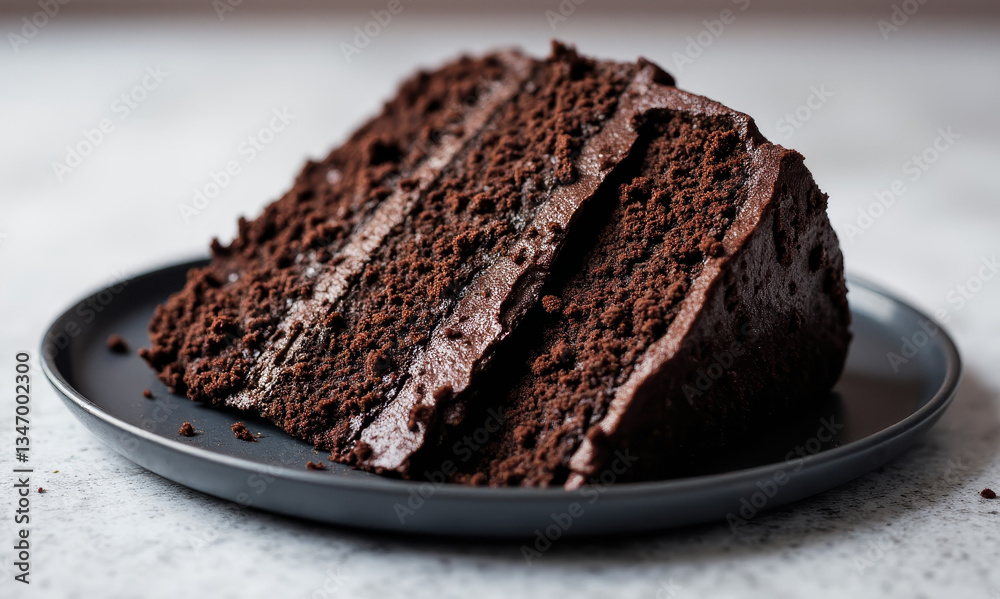 Moist Devil's Food Cake