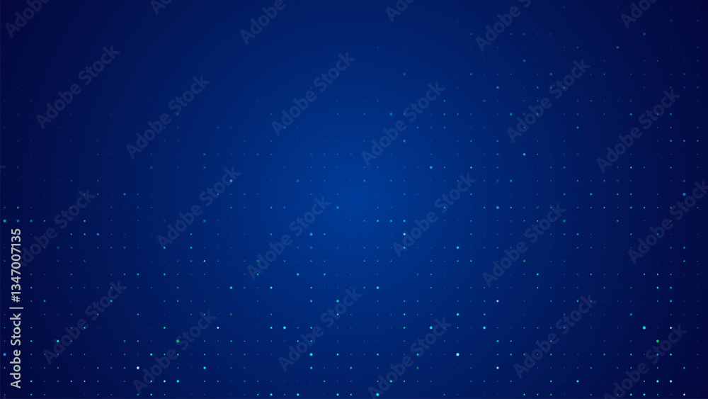 Obraz premium Halftone faded gradient texture. Random dots background. Dot pattern glow effect. Polka dot technology background.