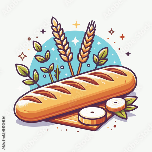 baguette, food, bread, bakery, breakfast, french, bun, meal, fresh, pastry, loaf, wheat, healthy, crust, tasty, nutrition, brown, isolated, flour, bake, organic, background, traditional, delicious, ce
