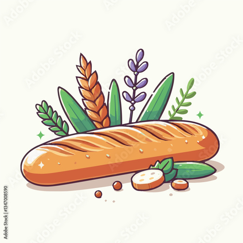 baguette, food, bread, bakery, breakfast, french, bun, meal, fresh, pastry, loaf, wheat, healthy, crust, tasty, nutrition, brown, isolated, flour, bake, organic, background, traditional, delicious, ce