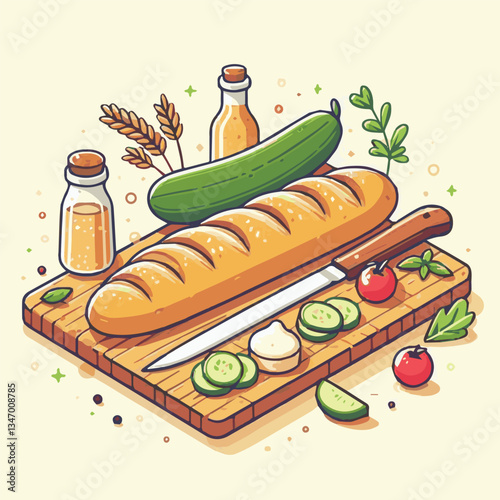baguette, food, bread, bakery, breakfast, french, bun, meal, fresh, pastry, loaf, wheat, healthy, crust, tasty, nutrition, brown, isolated, flour, bake, organic, background, traditional, delicious, ce