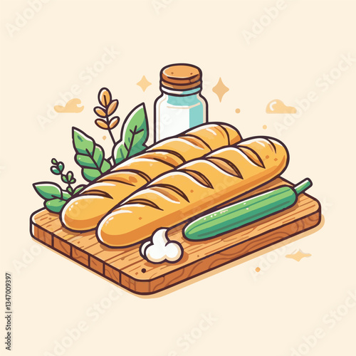 baguette, food, bread, bakery, breakfast, french, bun, meal, fresh, pastry, loaf, wheat, healthy, crust, tasty, nutrition, brown, isolated, flour, bake, organic, background, traditional, delicious, ce