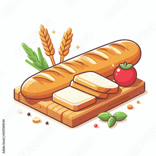 baguette, food, bread, bakery, breakfast, french, bun, meal, fresh, pastry, loaf, wheat, healthy, crust, tasty, nutrition, brown, isolated, flour, bake, organic, background, traditional, delicious, ce