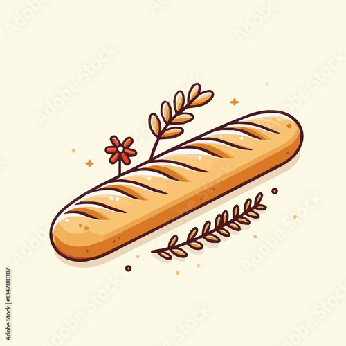 baguette, food, bread, bakery, breakfast, french, bun, meal, fresh, pastry, loaf, wheat, healthy, crust, tasty, nutrition, brown, isolated, flour, bake, organic, background, traditional, delicious, ce