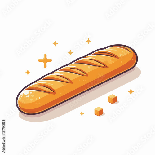 baguette, food, bread, bakery, breakfast, french, bun, meal, fresh, pastry, loaf, wheat, healthy, crust, tasty, nutrition, brown, isolated, flour, bake, organic, background, traditional, delicious, ce