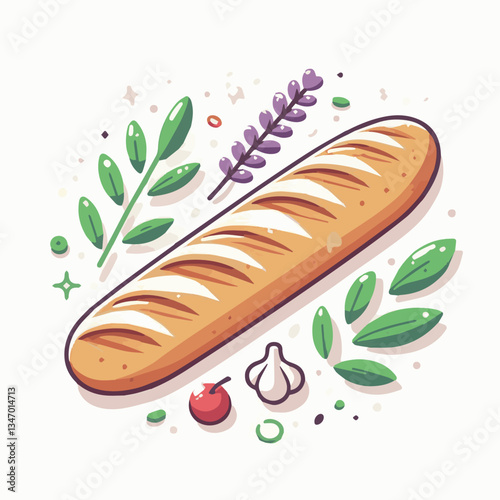 baguette, food, bread, bakery, breakfast, french, bun, meal, fresh, pastry, loaf, wheat, healthy, crust, tasty, nutrition, brown, isolated, flour, bake, organic, background, traditional, delicious, ce
