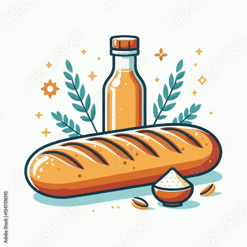 baguette, food, bread, bakery, breakfast, french, bun, meal, fresh, pastry, loaf, wheat, healthy, crust, tasty, nutrition, brown, isolated, flour, bake, organic, background, traditional, delicious, ce