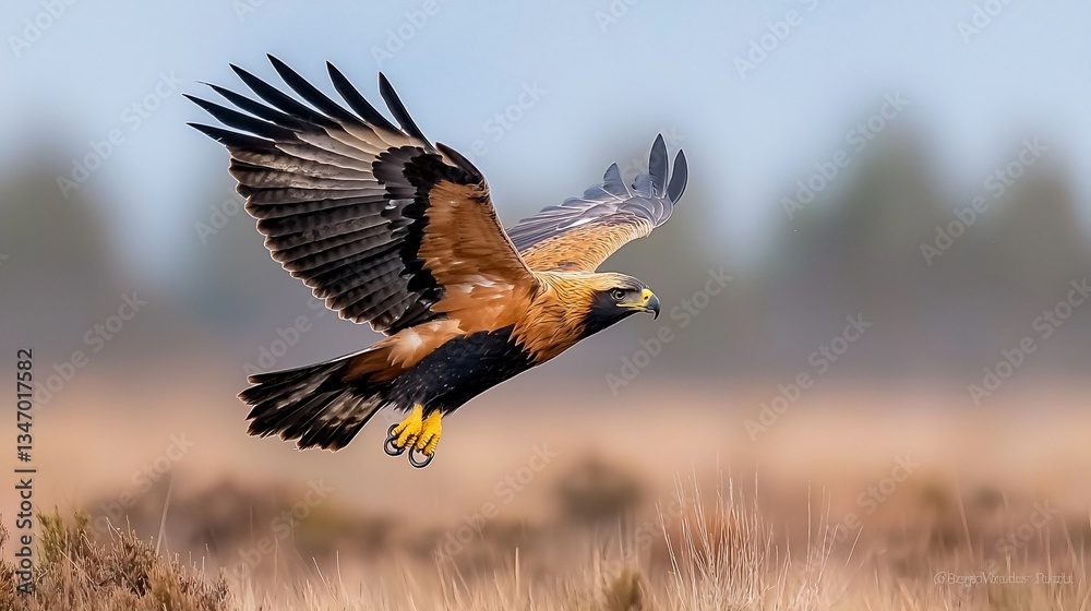 Obraz premium Raptor in Flight