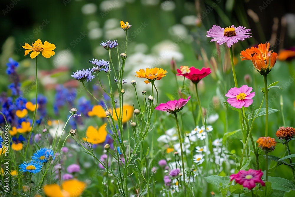 uberant charm of a garden bursting with untame