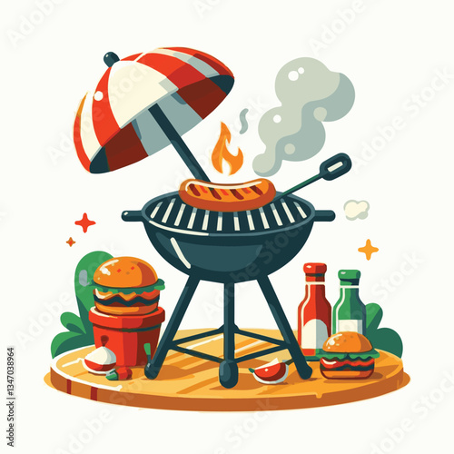 bbq, food, barbecue, grill, party, cooking, meat, picnic, grilling, summer, meal, grilled, cook, beef, cookout, hot, background, barbeque, steak, fire, backyard, pork, flame, delicious, smoke, outdoor