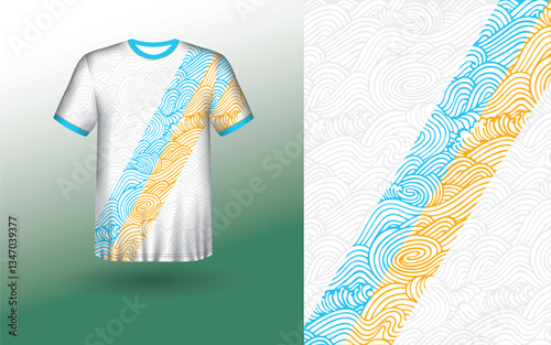 T-shirt Sport Design Template, T-shirt Mockup Abstract Grunge Sport Jersey Design For Cricket, Football Soccer, Racing, Sports, Running Soccer Jersey. Uniform Front View

template, vector, soccer, spo