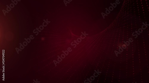 Colorful computer-generated loop featuring dynamic waves and intricate patterns in a deep blue ambiance